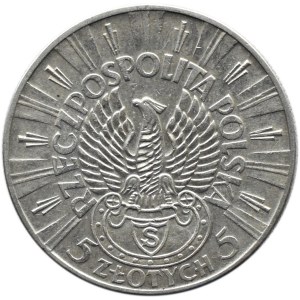 Polska, II RP, Józef Piłsudski, 5 złotych 1934 orzeł strzelecki, Warszawa