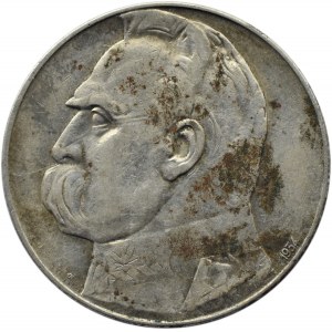 Polska, II RP, Józef Piłsudski 10 złotych 1934, Warszawa, orzeł strzelecki