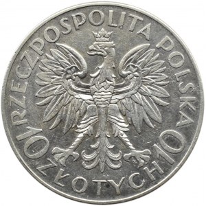 Polska, II RP, Jan III Sobieski, 10 złotych 1933, Warszawa