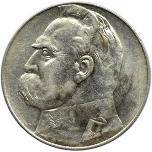 Polska, II RP, Józef Piłsudski 10 złotych 1935, Warszawa