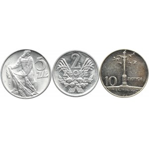 Polska, PRL, lot monet 1960-1974, Warszawa