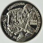 Polska, III RP, 100000 złotych 1994, 50 rocznica Powstania Warszawskiego, PCG PR70