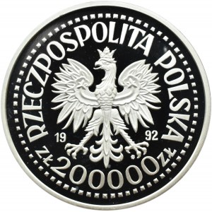 Polska, III RP, 200000 złotych 1992, 500-lecie odkrycia Ameryki, UNC