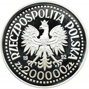 Polska, III RP, 200000 złotych 1992, Expo Sevilla 92, UNC