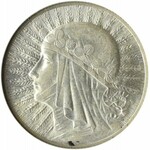 Polska, II RP, Głowa Kobiety, 5 złotych 1932, Londyn, GCN MS62
