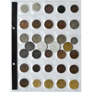 Niemcy, XIX-XX wiek, lot drobnych monet 34 sztuki, srebro