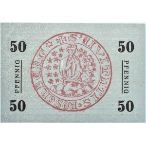 Rosenberg, Susz, 50 pfennigów 1920, UNC