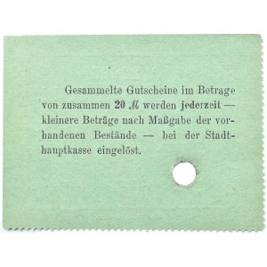 Bromberg, Bydgoszcz, Gutschein 50 pfennig 1914, numer 23988, UNC