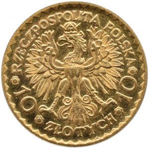 Polska, II RP, Bolesław Chrobry, 10 złotych 1925, Warszawa