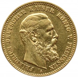 Niemcy, Prusy, Fryderyk III, 10 marek 1888 A, Berlin