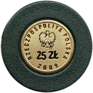 Polska, III RP, 25 złotych 2009, Solidarność, Warszawa, UNC