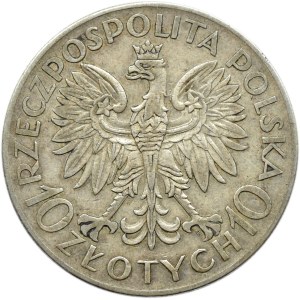 Polska, II RP, Jan III Sobieski, 10 złotych 1933, Warszawa