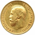 Rosja, Mikołaj II, 10 rubli 1902 AP, Petersburg