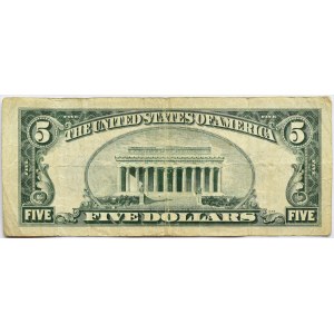 USA, 5 dolarów 1934 C, seria M