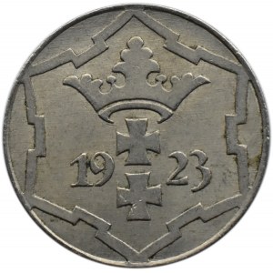 Freie Stadt Danzig, 10 Pfg. 1923, Berlin, schön!