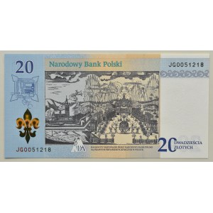 Polska, 300-lat Koronacji Obrazy Jasnogórskiego, 20 złotych 2017, Warszawa, UNC