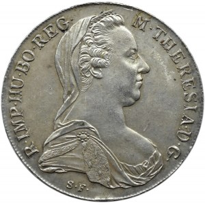 Austria, Maria Teresa, talar 1780, nowe bicie