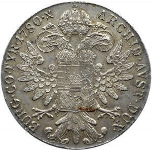 Austria, Maria Teresa, talar 1780, nowe bicie