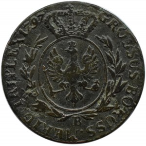 Germany, South Prussia, Frederick William, trojak 1797 B, Breslau