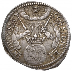 Österreich, Leopold I., Krönungsjeton 1658 (ø20mm) - zum römisch-deutschen Kaiser