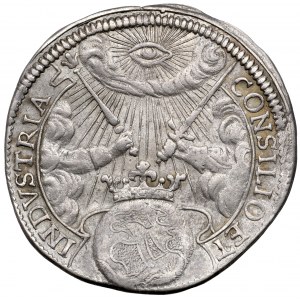 Austria, Leopold I, Żeton koronacyjny 1658 (ø24mm) - na Świętego Cesarza Rzymskiego