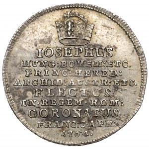 Österreich, Joseph II., Krönungsjeton 1764 (ø21mm) - zum römisch-deutschen Kaiser