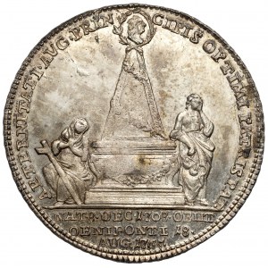 Österreich, Franz I. Stephan, Jeton 1765 - auf seinen Tod in Innsbruck