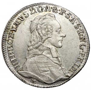Austria, Hieronymus von Colloredo, Żeton 1782 (ø21mm) - 1200-lecie Salzburga