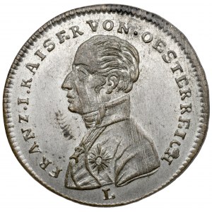 Austria, Franciszek II, Żeton bez daty (1814) - Heil dem Sieger