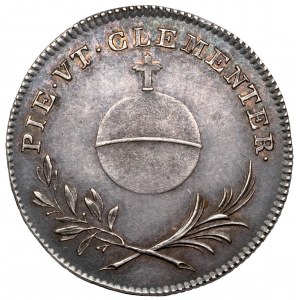 Österreich, Franz II., Krönungsjeton 1825 (ø20mm) - auf die ungarische Krönung der Carolina Augusta