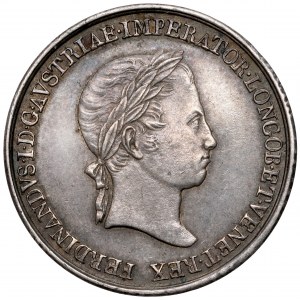 Austria, Ferdynand I, Żeton koronacyjny 1838 (ø19mm) - na króla Lombardii