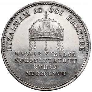 Österreich, Franz Joseph I., Krönungsjeton 1867 - auf die ungarische Krönung