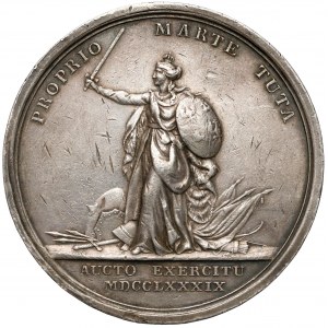 Poniatowski, Medal Pomnik króla Jana III Sobieskiego 1789 (Loos)