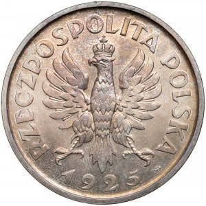 Konstytucja 5 złotych 1925 - 100 perełek - PIĘKNA i rzadka