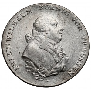 Śląsk, Fryderyk Wilhelm II, Talar 1792-B Wrocław