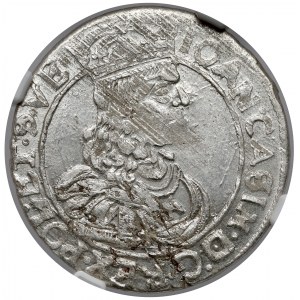 Jan II Kazimierz, Szóstak Lwów 1662 AcpT