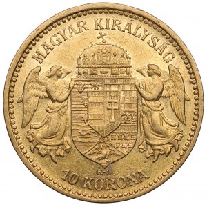 Hungary, Franz Joseph I, 10 korona 1893 KB