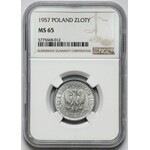 1 złoty 1957 - rzadka w takim stanie