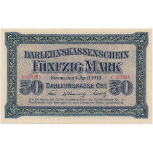 Kowno, 50 marek 1918