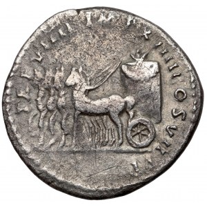 Tytus (79-81 n.e.) Denar - Kwadryga
