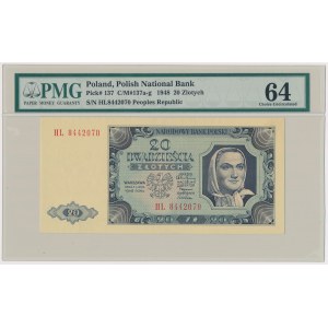 20 złotych 1948 - HL