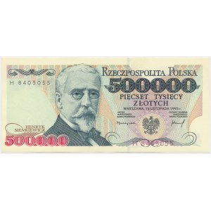 500.000 złotych 1993 - H