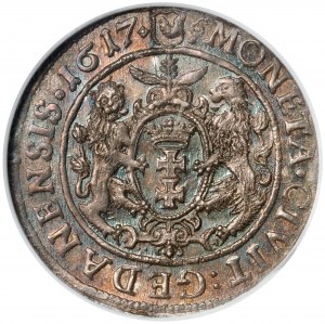 Zygmunt III Waza, Ort Gdańsk 1617 - PIĘKNY