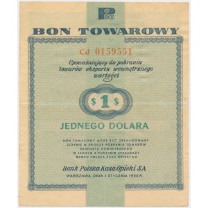 PEWEX 1 dolar 1960 - Cd