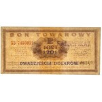 Falsyfikat z epoki PEWEX 20 dolarów 1969 - XS