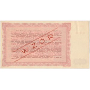 Bilet Skarbowy WZÓR Emisja II - 5.000 zł 1946