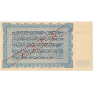 Bilet Skarbowy WZÓR Emisja IV, Seria I - 10.000 zł 1948