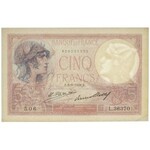 France, 5 Francs 1928