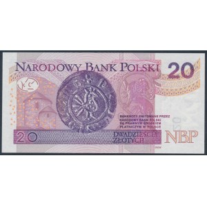 20 zł 2016 - BJ 6888886 - numer radarowy