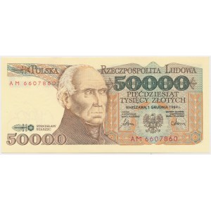50.000 złotych 1989 - AM